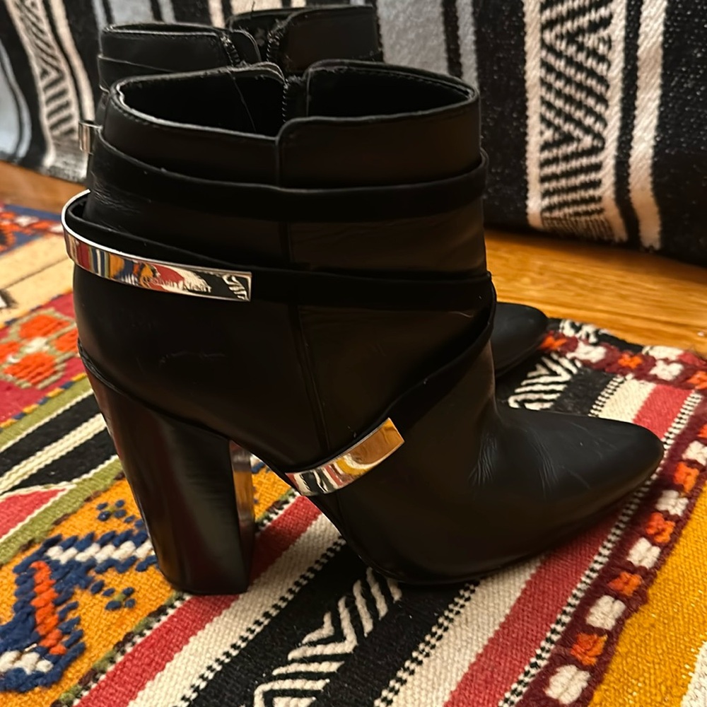 Calvin Klein Collection Black Booties 37